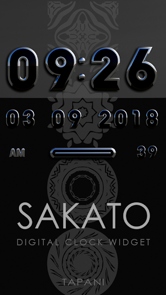 Sakato DIGITAL ALARM WIDGET