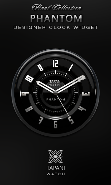 PHANTOM Designer Clock Widget