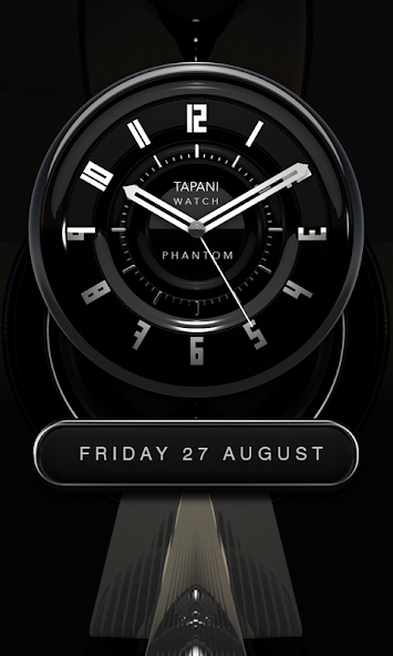 PHANTOM Designer Clock Widget