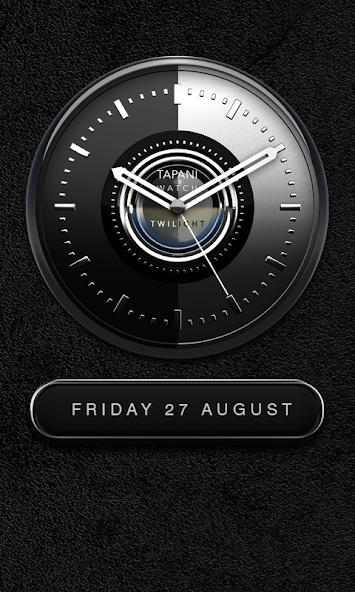 TWILIGHT Designer Clock Widget