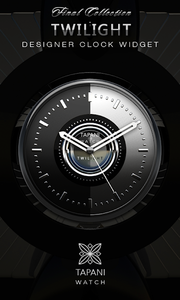 TWILIGHT Designer Clock Widget