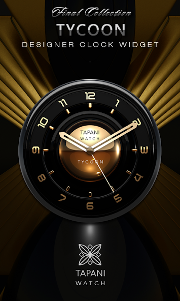 TYCOON Designer Clock Widget g