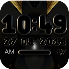 VARGO Digital Clock Widget bla