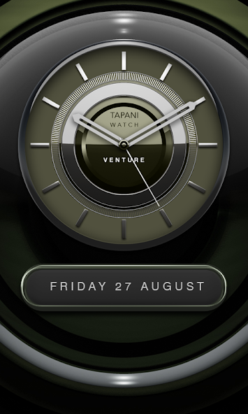 VENTURE Designer Clock Widget