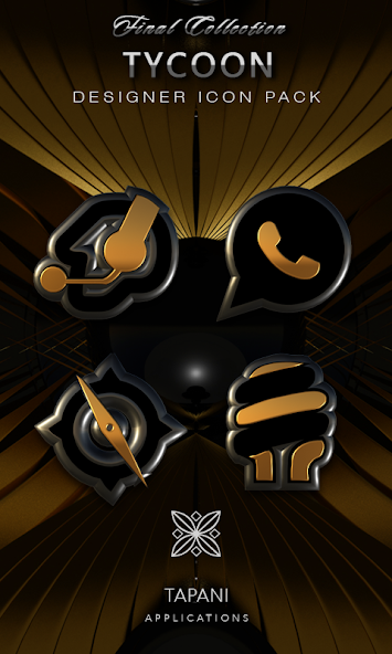 TYCOON GOLD HD Icon Pack orang