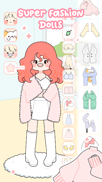 Lovely Doll : Dress Up Game 