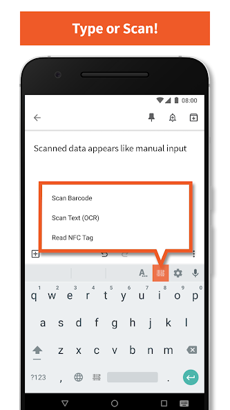 Scanner Keyboard