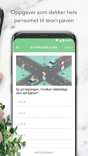 Teoriappen Moped - teoriprøven