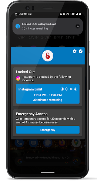 Lock Me Out - App/Site Blocker