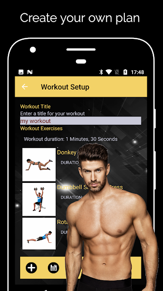 Home Workout PRO: with music, no ads (offline)