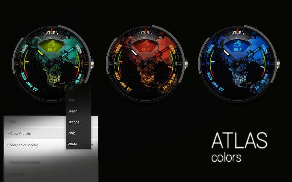 ATLAS - Watch Face