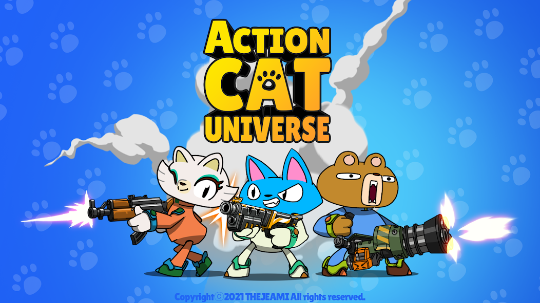 Action Cat: Roguelike Shooting 