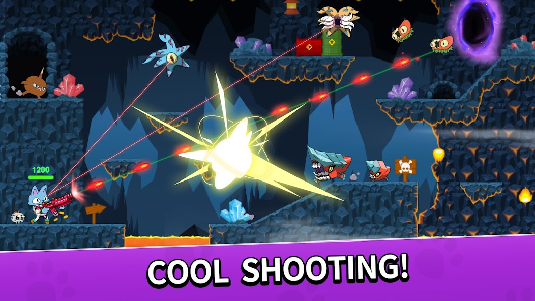 Action Cat: Roguelike Shooting 