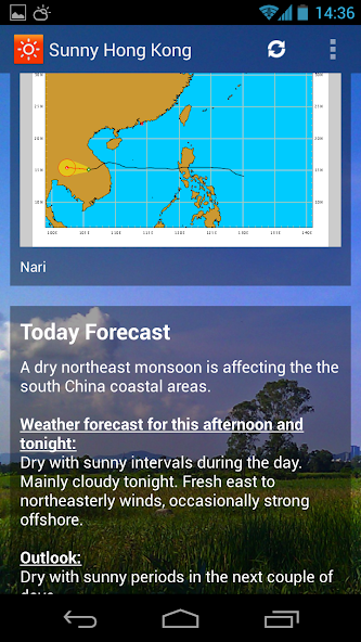 Sunny HK -Weather&Clock Widget