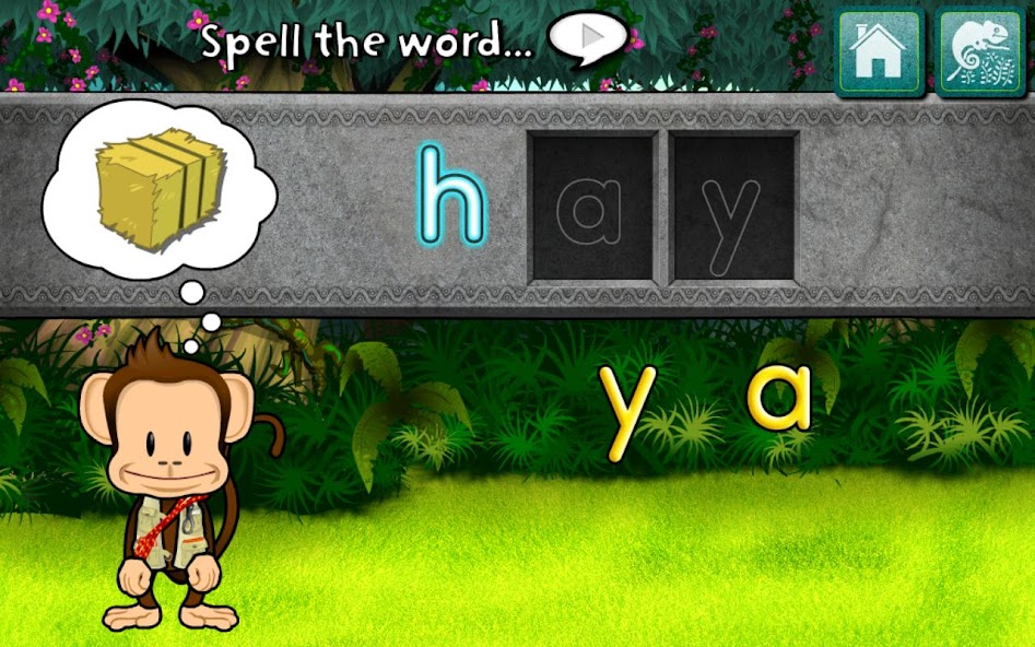 Monkey Word School Adventure