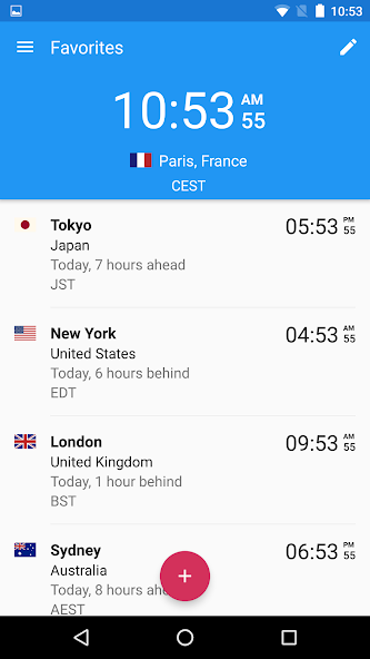 World Clock by timeanddate.com