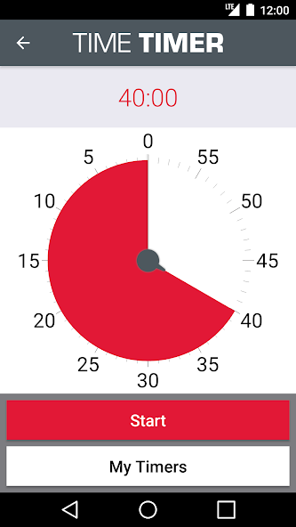 Time Timer Visual Productivity