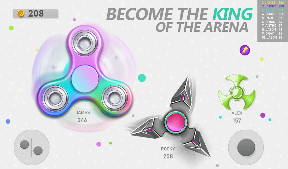 Realtime Fidget Spinner Games 