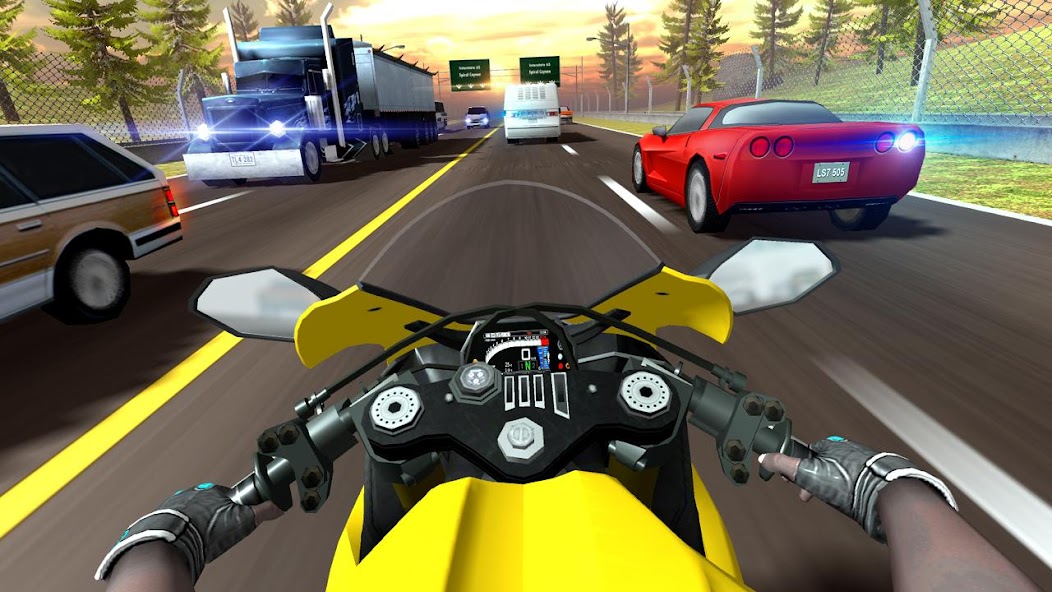 Highway Moto Rider 2: Traffic 