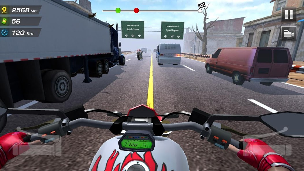 Highway Moto Rider 2: Traffic 