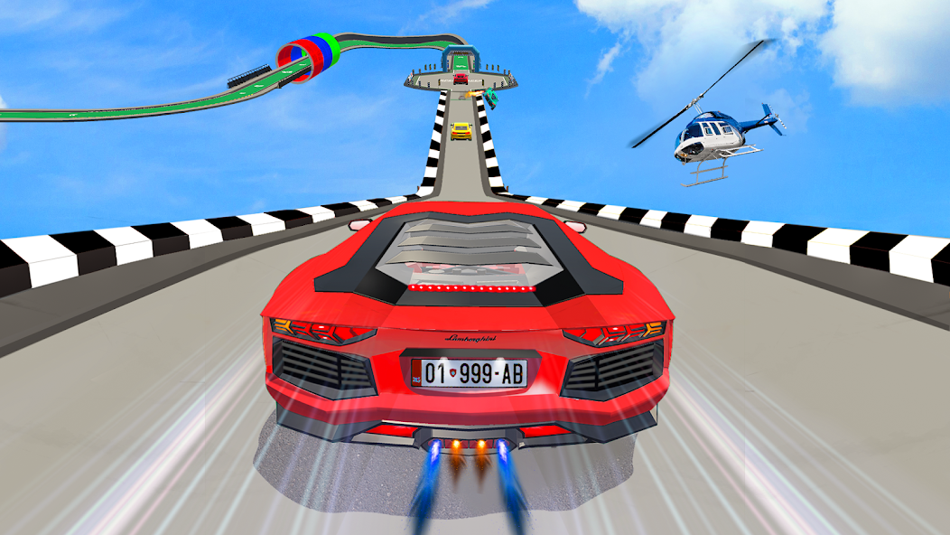 Mega Ramp Car Racing Car Games