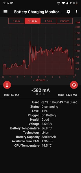 Battery Charging Monitor Pro - No Ads