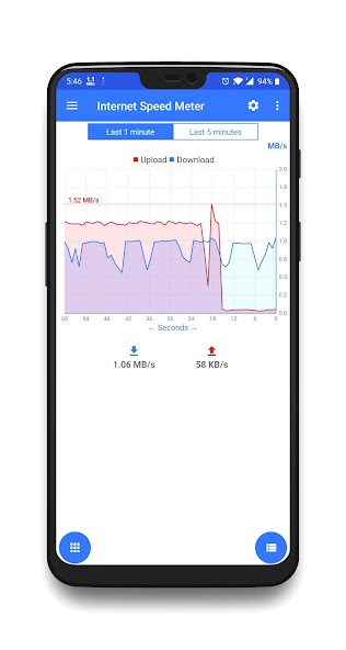 Internet Speed Meter - Live