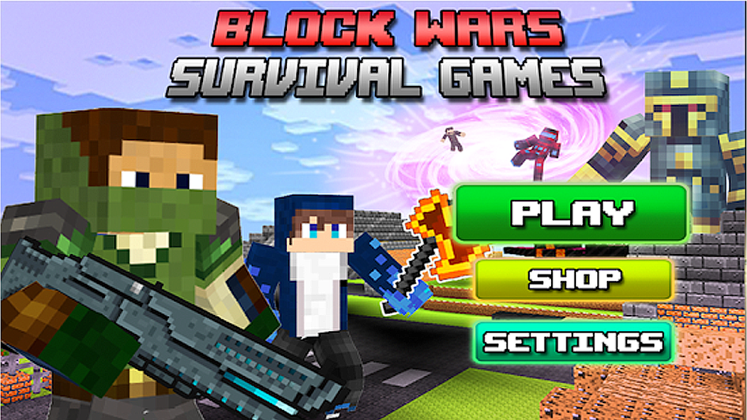 Block Wars Survival Games 