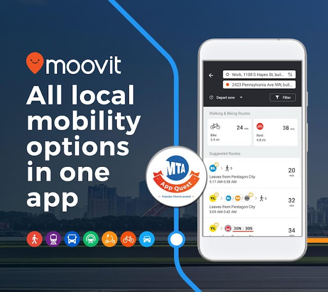 Moovit: Bus & Train Schedules