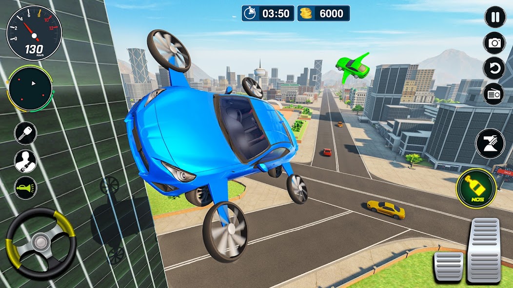 Flying Car Simulator: Car Game 