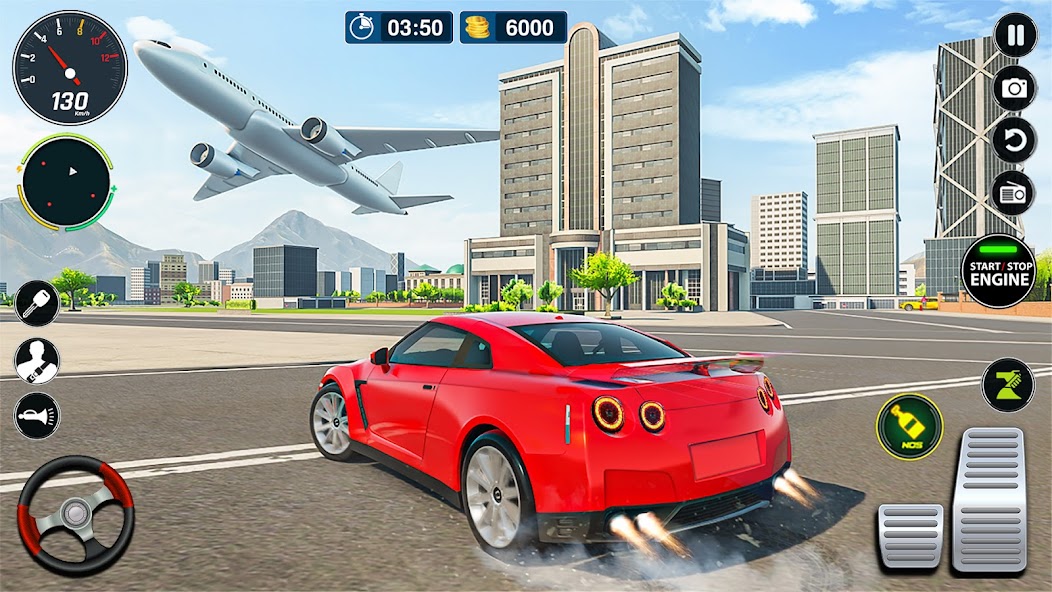 Flying Car Simulator: Car Game 