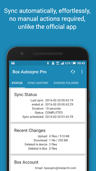 Autosync for Box - BoxSync