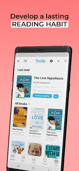 Bookly: Book & Reading Tracker