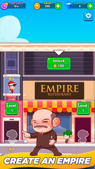 Idle Restaurant Empire Tycoon 