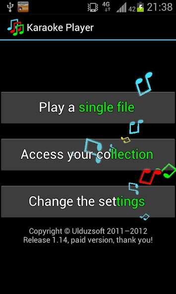 Ulduzsoft Karaoke Player Paid