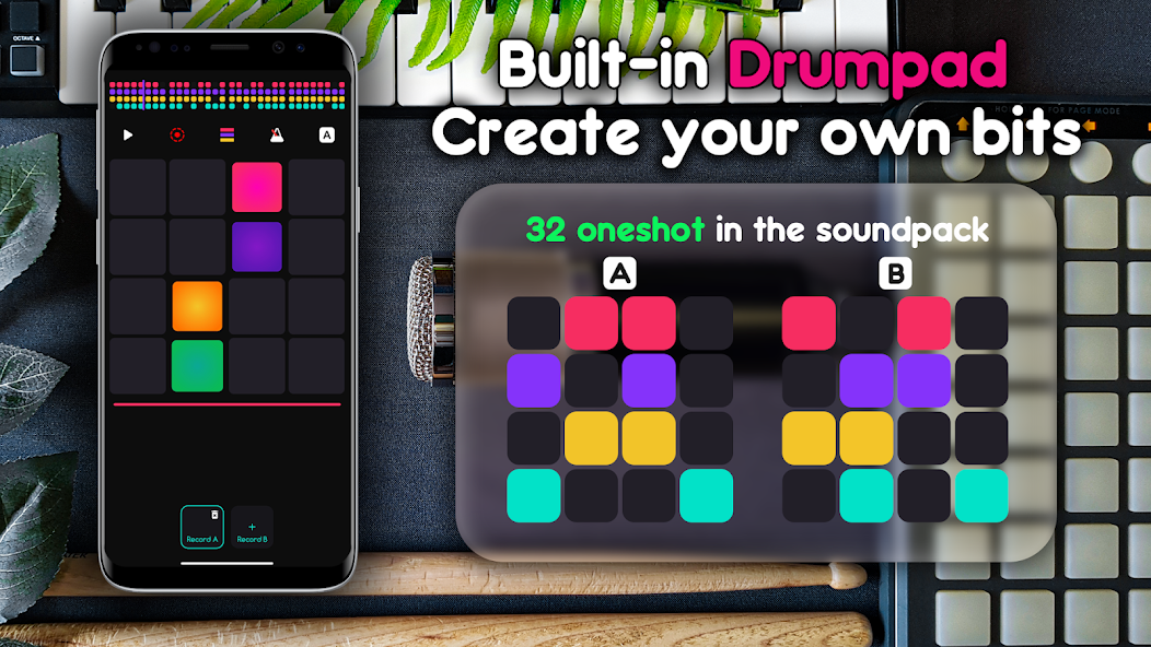 Create Music DJ Pad: Easy Beat