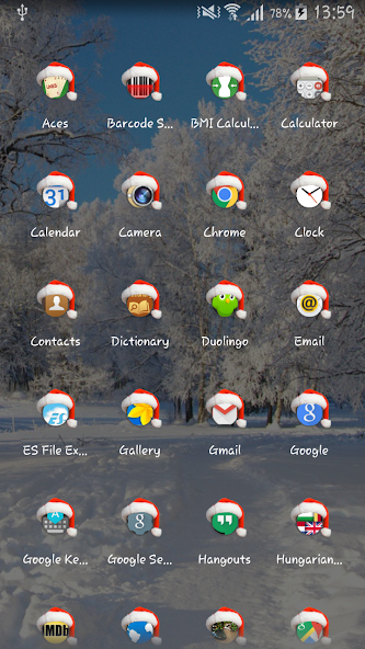 Santa Time Icon Pack