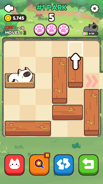 Push Push Cat - Slide Puzzle 