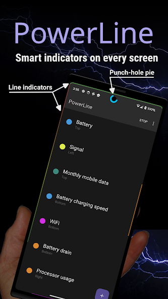 PowerLine: status bar meters