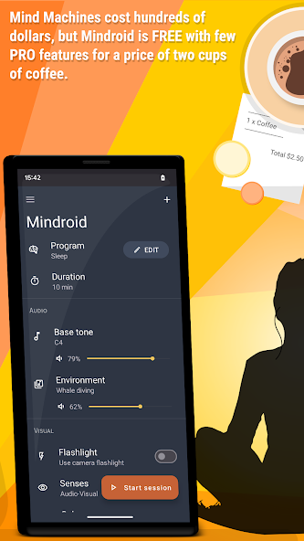 Mindroid: Relax, Focus, Sleep