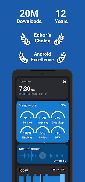 Sleep as Android: Smart alarm