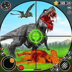 Wild Dinosaur Hunting Gun Game