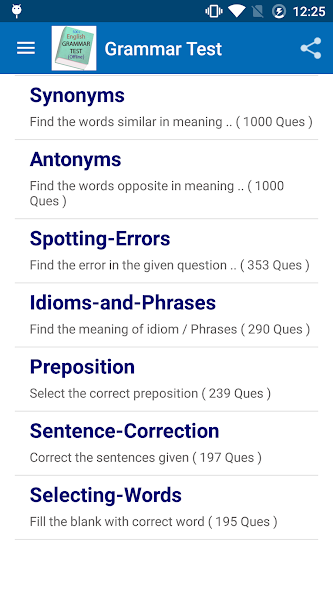 English Grammar Test