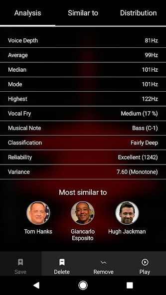 Vocular How deep is your voice