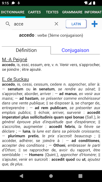 Tabula : Dictionnaire latin