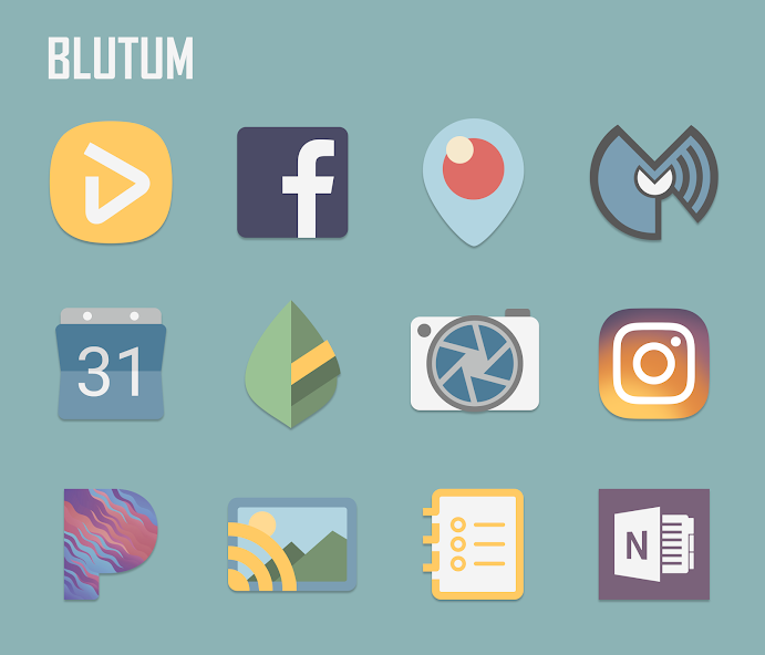 Blutum - Icon Pack