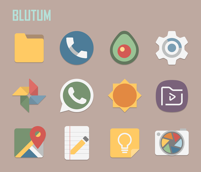 Blutum - Icon Pack