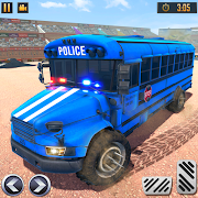 US Police Bus Demolition Derby Crash Stunts 2020