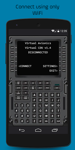 Virtual CDU 737