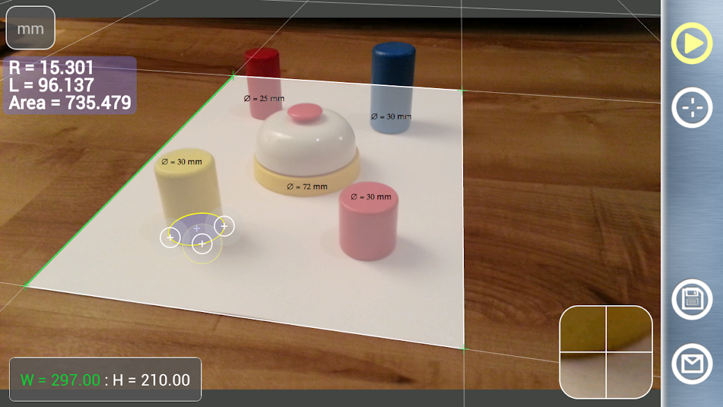 Partometer3D - camera measure